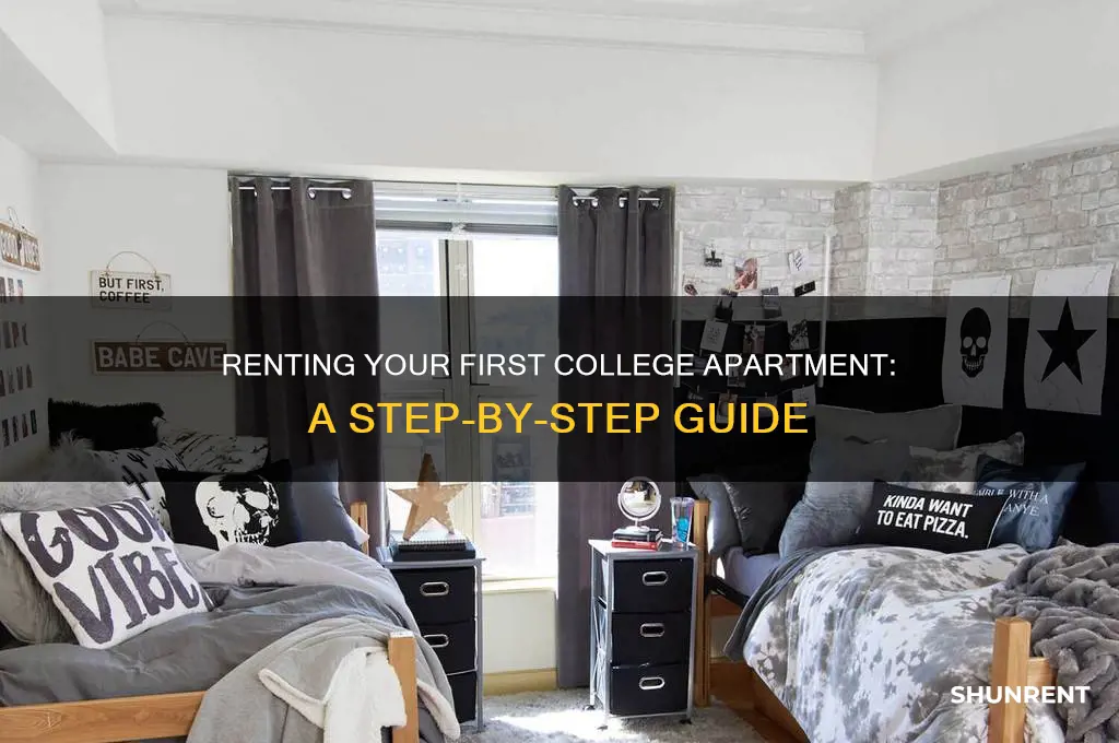 how to rent an appartment in college