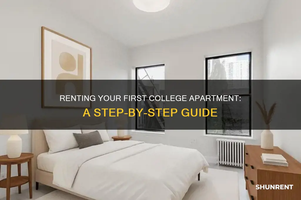 how to rent an appartment while going to coolege
