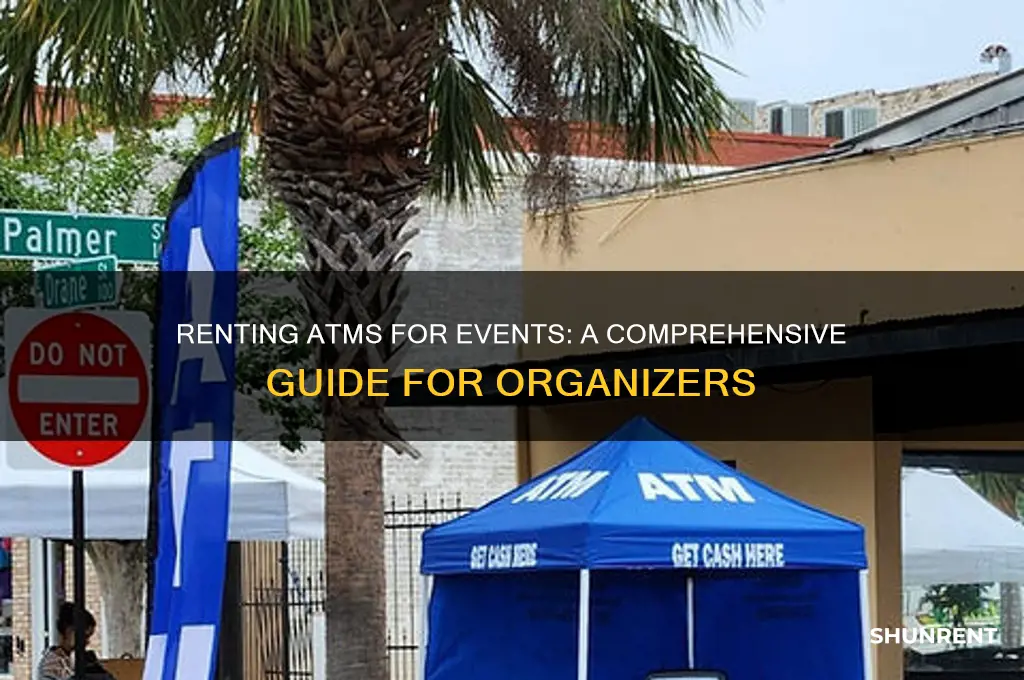 how to rent an atm for an event