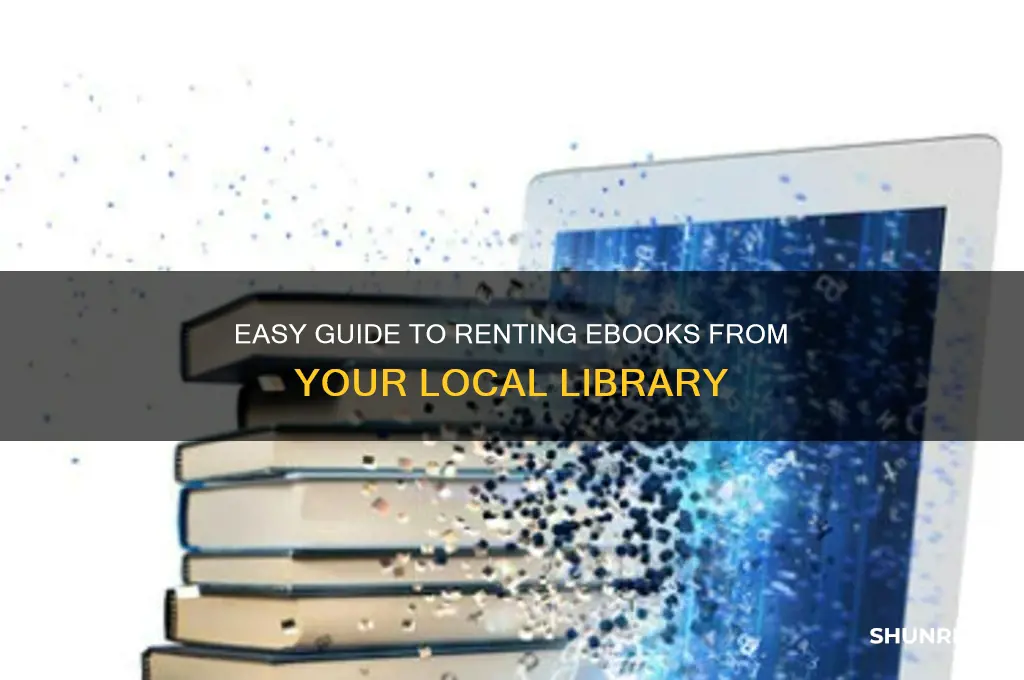 how to rent an ebook from library
