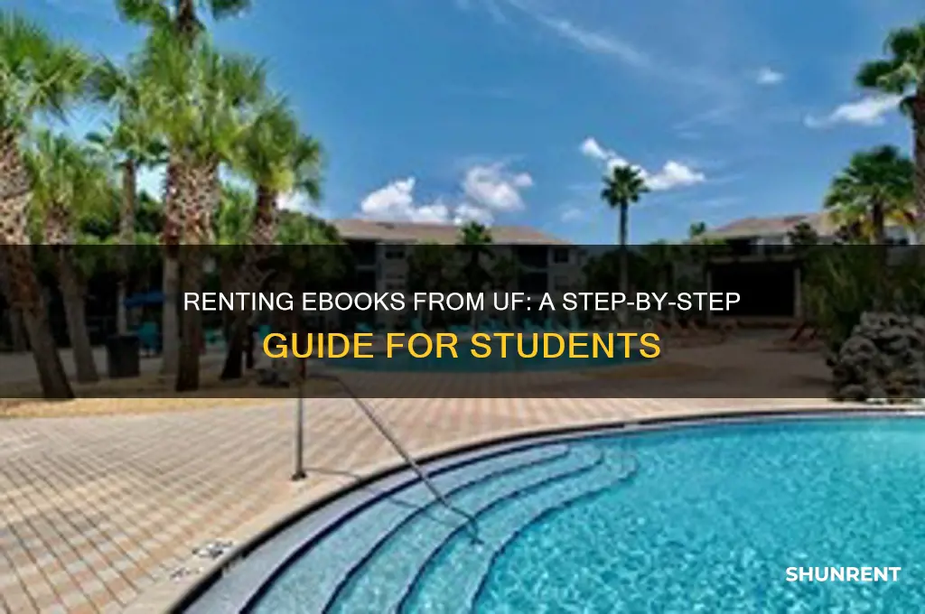 how to rent an ebook from uf
