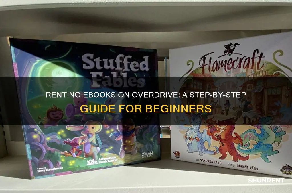 how to rent an ebook on overdrive
