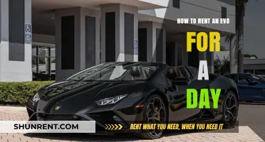 Renting an Evo for a Day: Your Ultimate Guide to Easy Booking