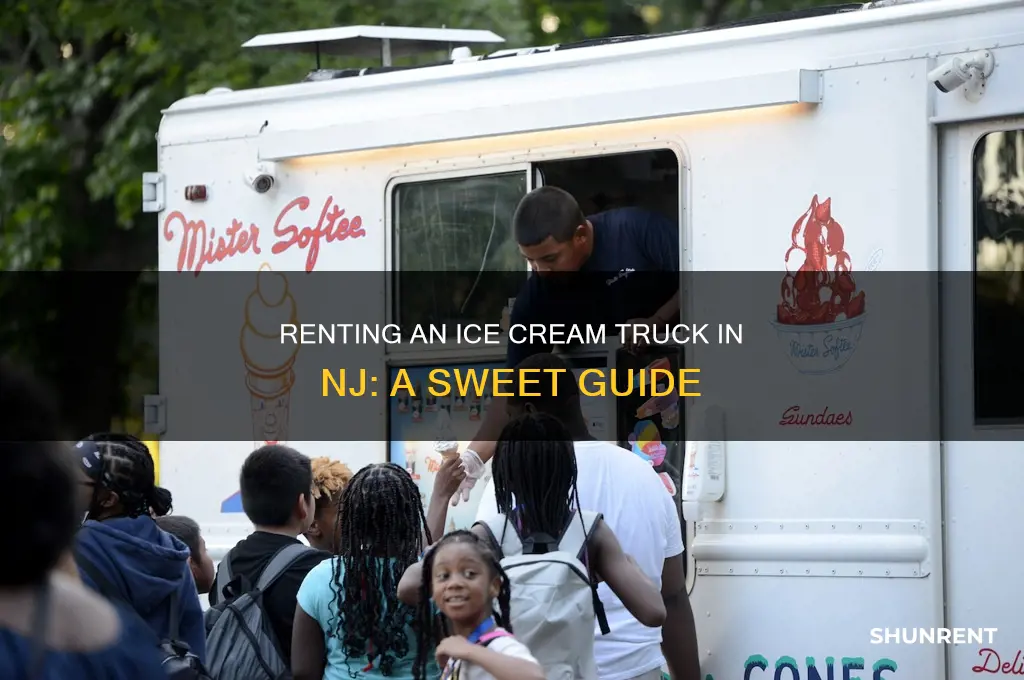 how to rent an ice cream truck in nj