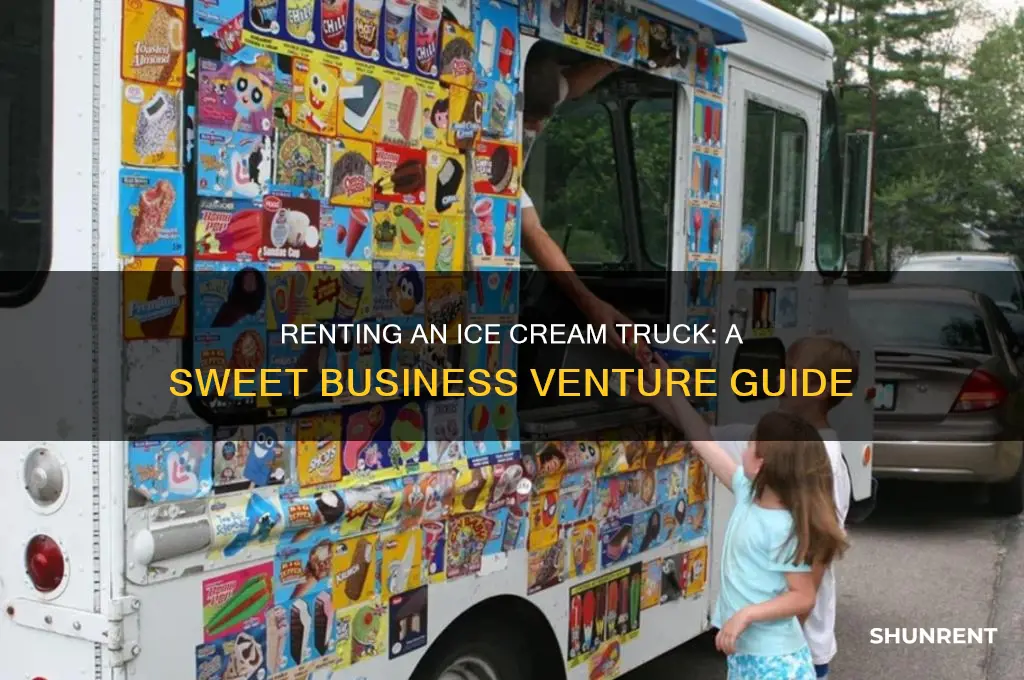 how to rent an ice cream truck