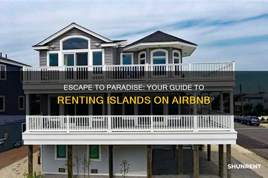 how to rent an island on airbnb