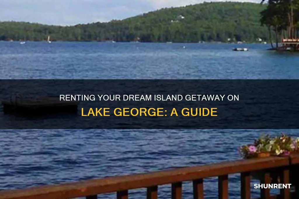 how to rent an island on lake george