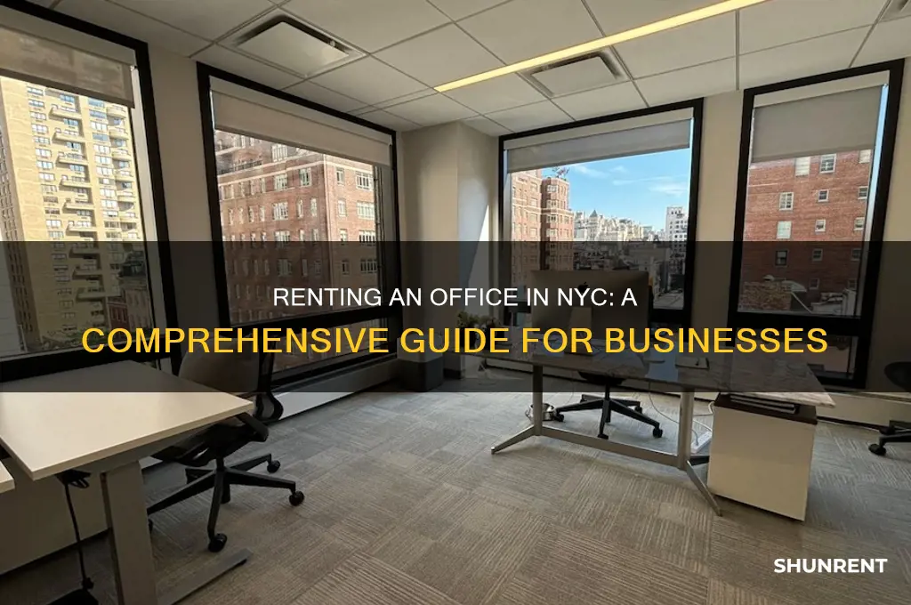 how to rent an office new york city