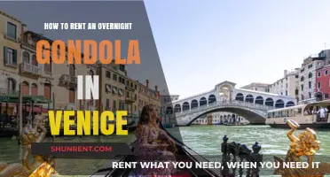 Renting a Venice Gondola for an Unforgettable Overnight Experience