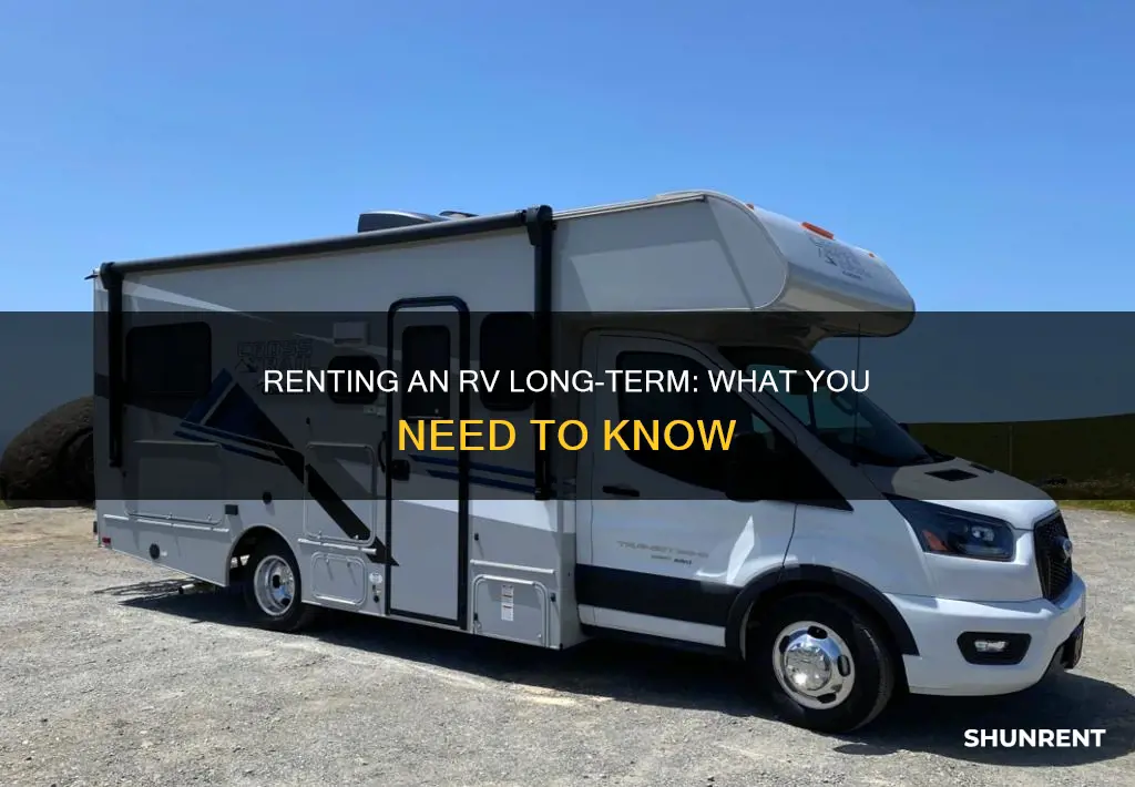 how to rent an rv for a month