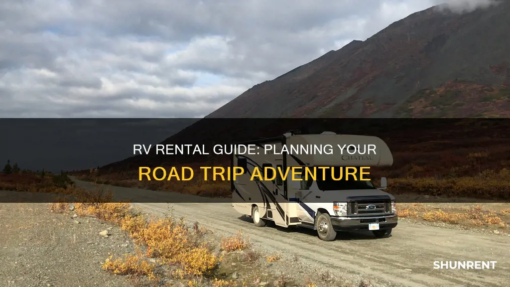 how to rent an rv for a road trip