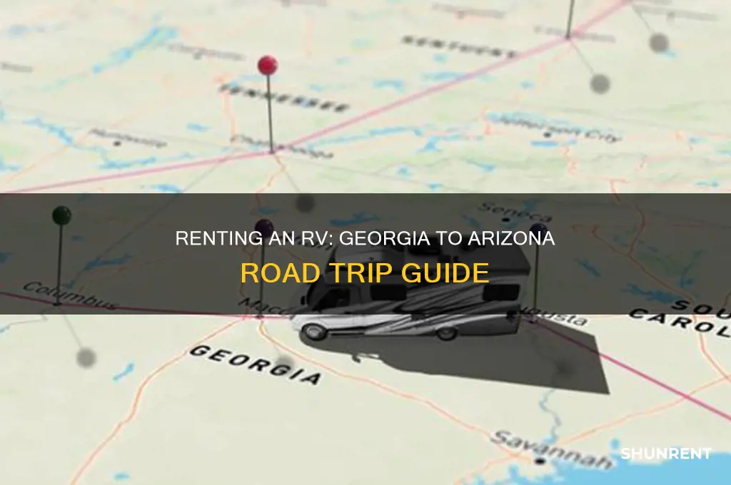 how to rent an rv from georgia to arizona