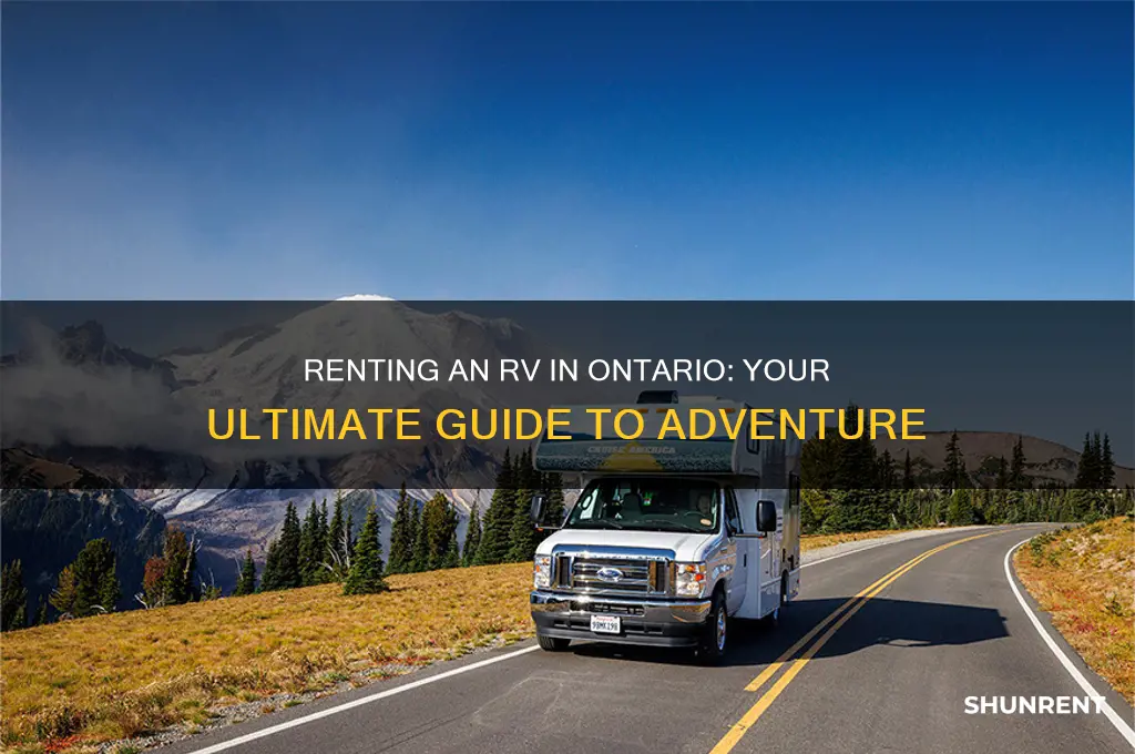 how to rent an rv in ontario