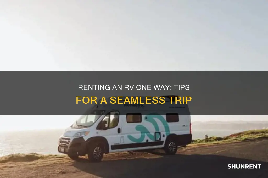 how to rent an rv one way