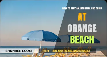 Renting Beach Umbrellas and Chairs at Orange Beach: A Simple Guide