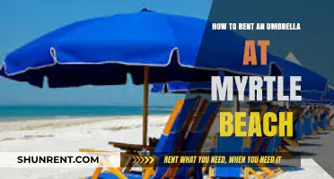 Renting an Umbrella at Myrtle Beach: A Quick and Easy Guide