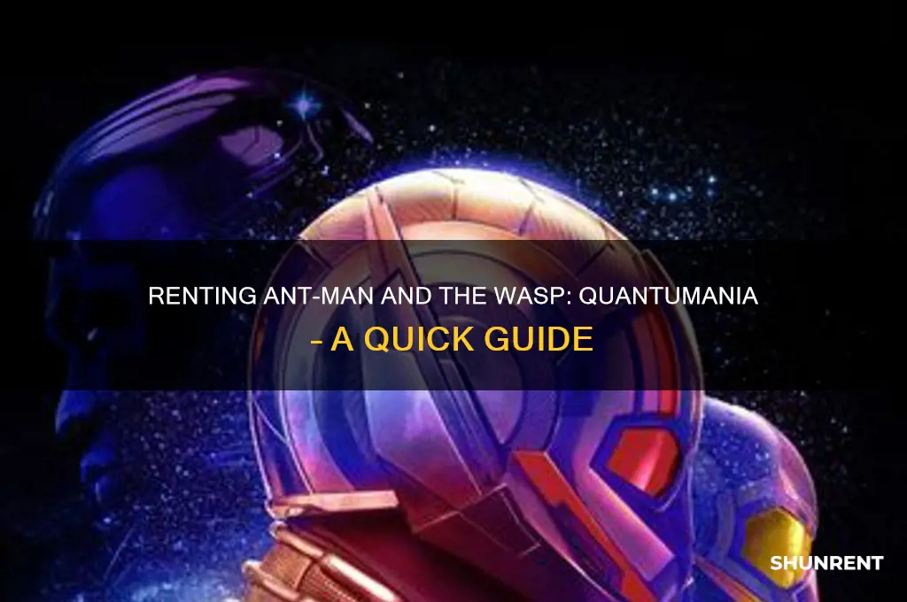 how to rent ant man and the wasp quantumania