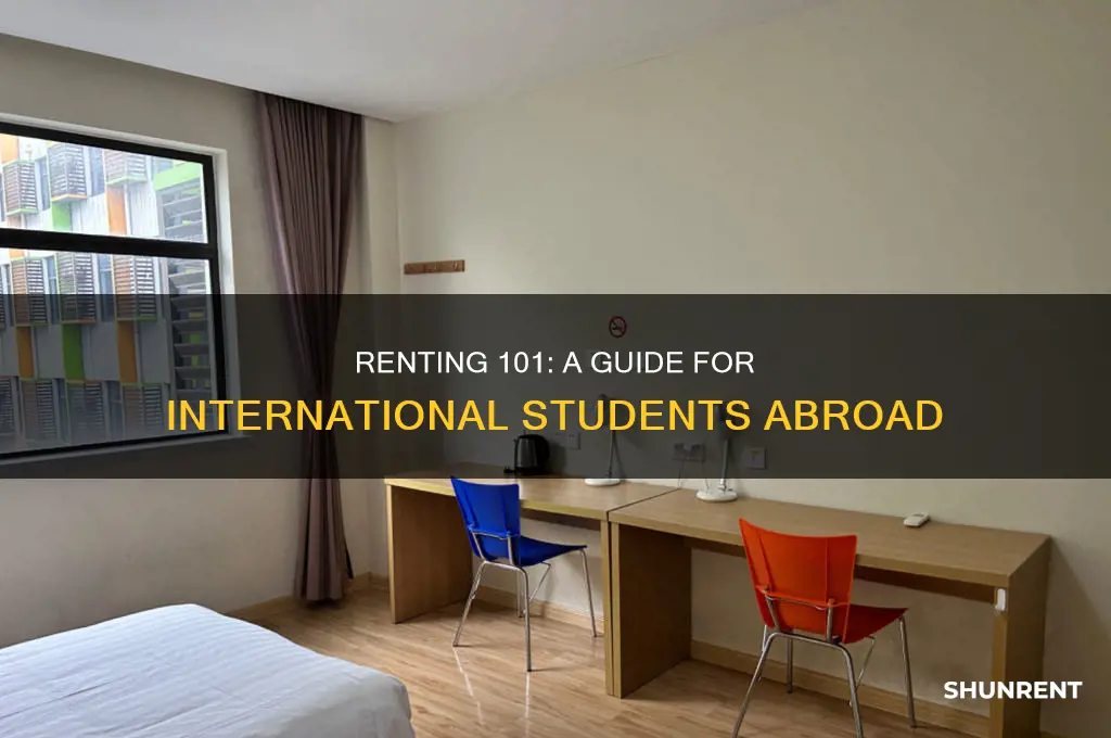 how to rent as an international student