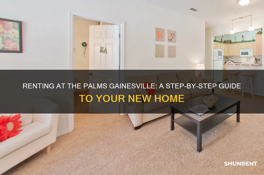 how to rent at the palms gainesville