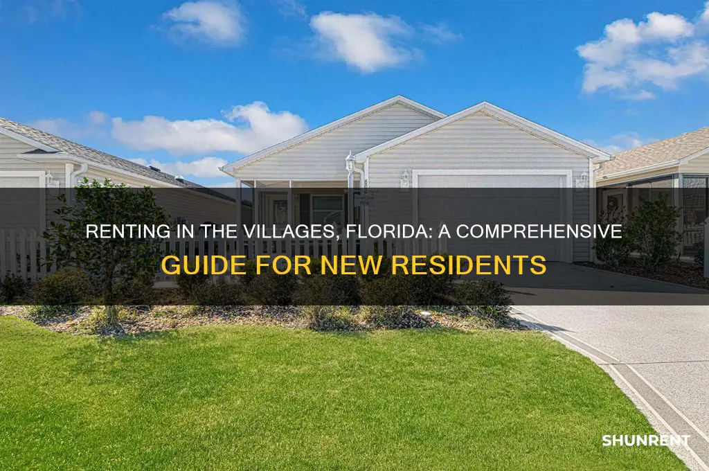 how to rent at the villages florida