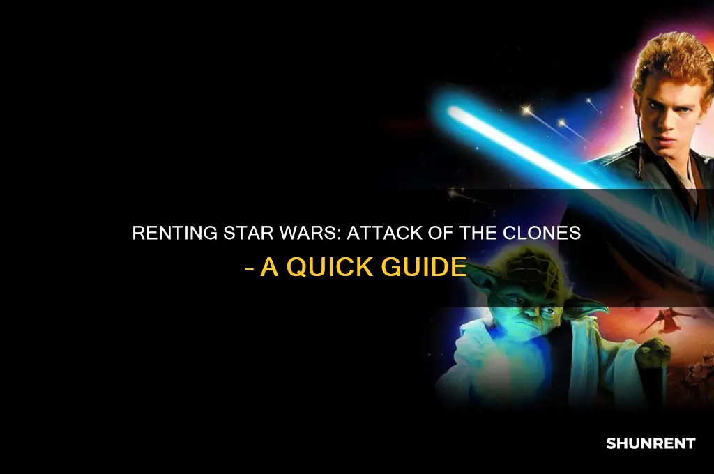 how to rent attack of the clones