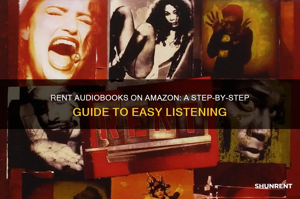 how to rent audio books on amazon