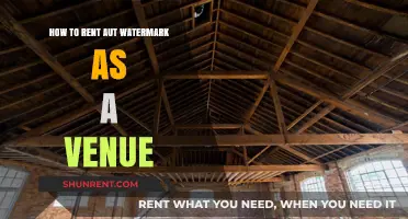 Renting Out Your Aut Watermark Venue: A Comprehensive Guide
