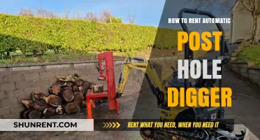Renting an Automatic Post Hole Digger: A Step-by-Step Guide