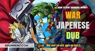 Renting Avengers: Infinity War Japanese Dub – A Quick Guide