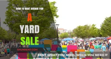 Renting Avenue Space for Your Yard Sale: A Step-by-Step Guide