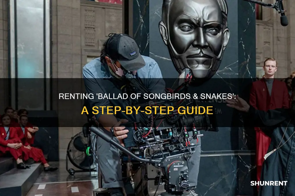 how to rent ballad of songbirds and snakes