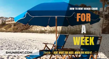 Renting Beach Chairs for a Week: Tips and Tricks for a Relaxing Vacation