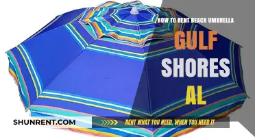 Renting Beach Umbrellas in Gulf Shores: A Quick & Easy Guide