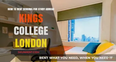 Renting Bedding for Study Abroad at King's College London: A Guide