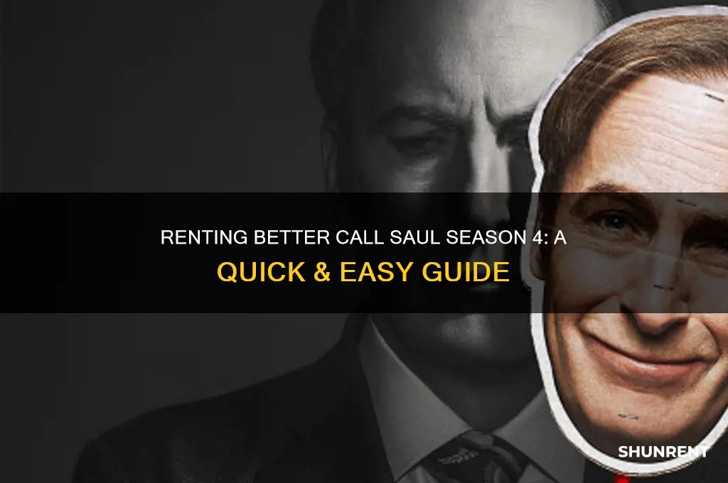 how to rent better call saul season 4