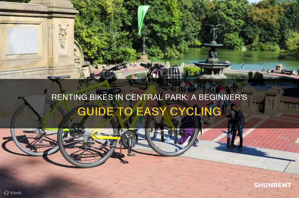 how to rent bikes in central park