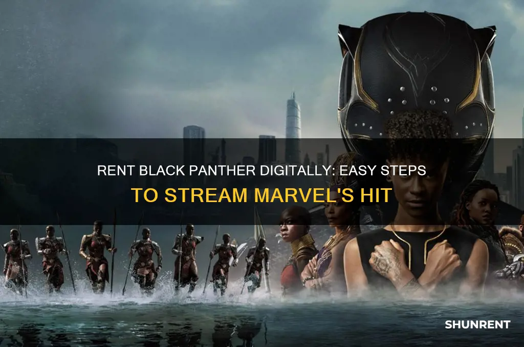 how to rent black panther on digital