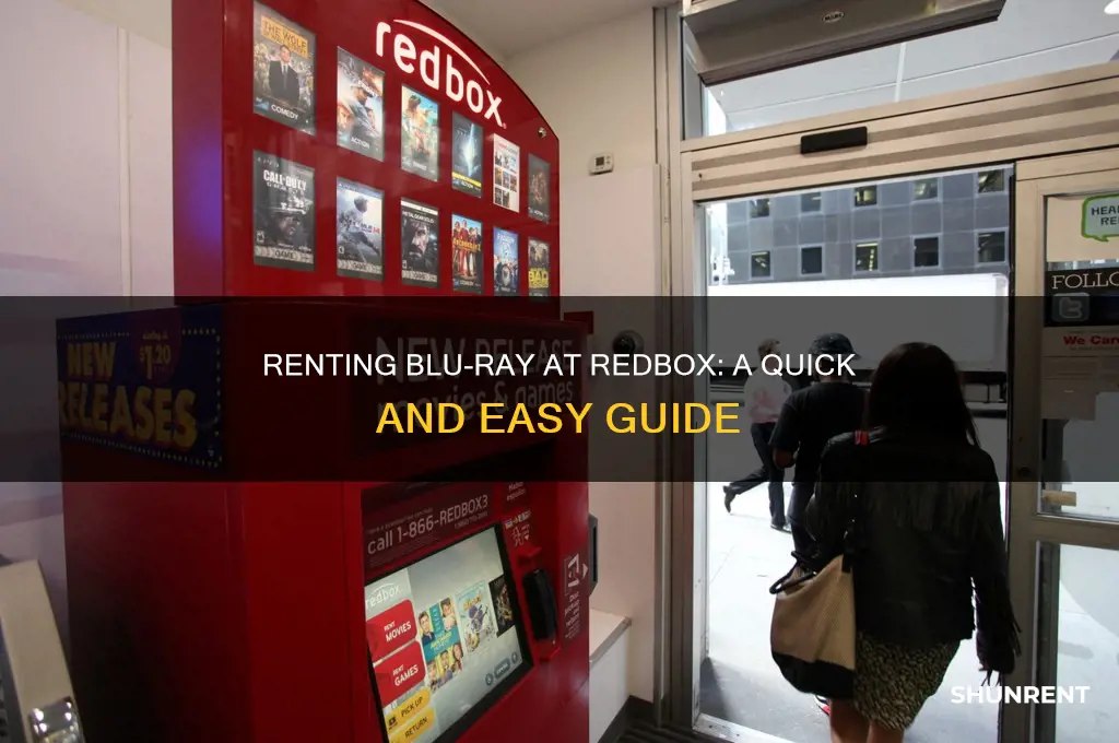 how to rent blu ray at redbox