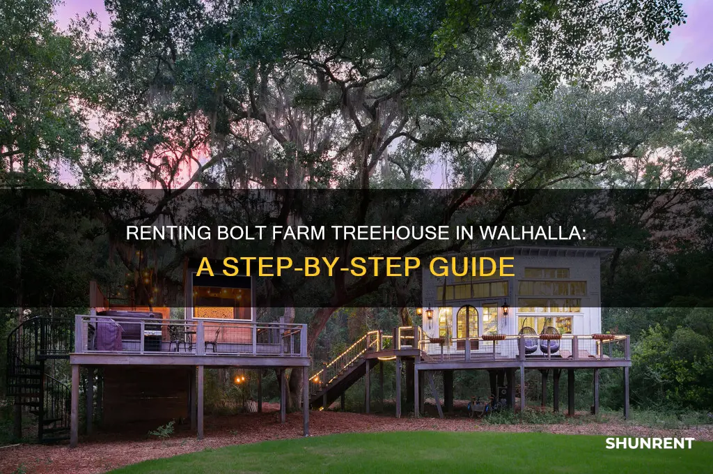 how to rent bolt farm treehouse walhalla