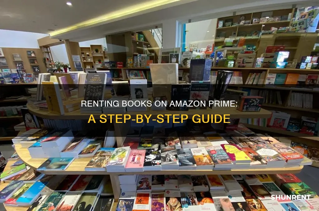 how to rent book on amazon prime