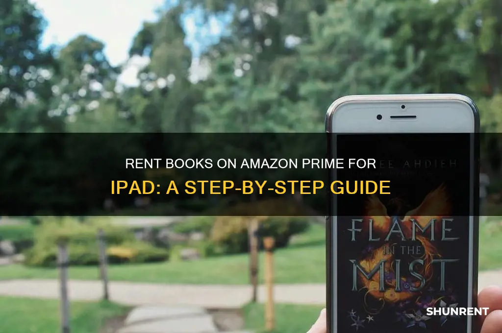 how to rent books amazon prime ipad
