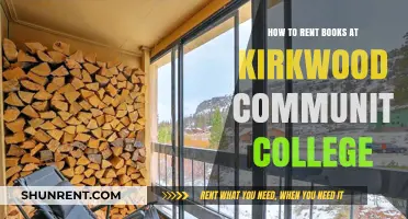 Renting Books at Kirkwood: A Step-by-Step Guide for Students