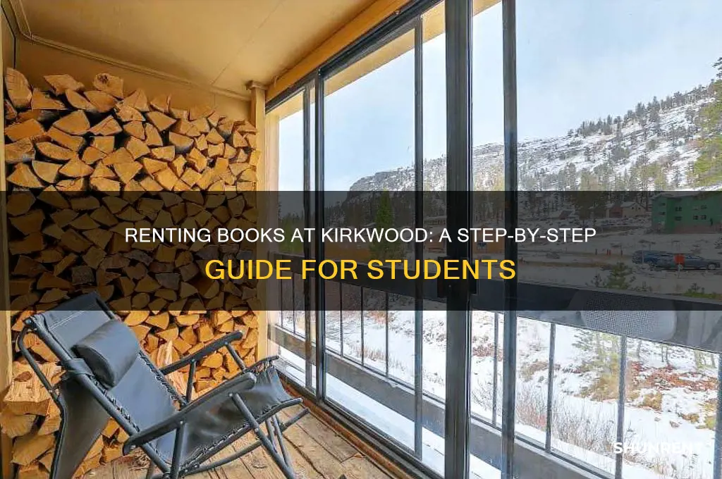 how to rent books at kirkwood community college