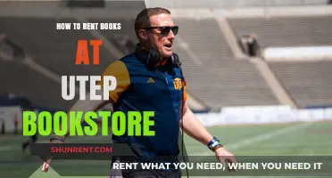 Renting Books at UTEP Bookstore: A Step-by-Step Guide