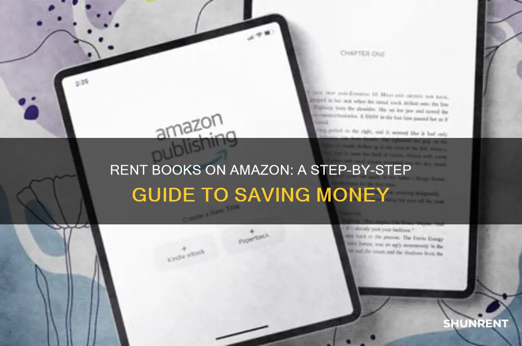 how to rent books off book off amazon