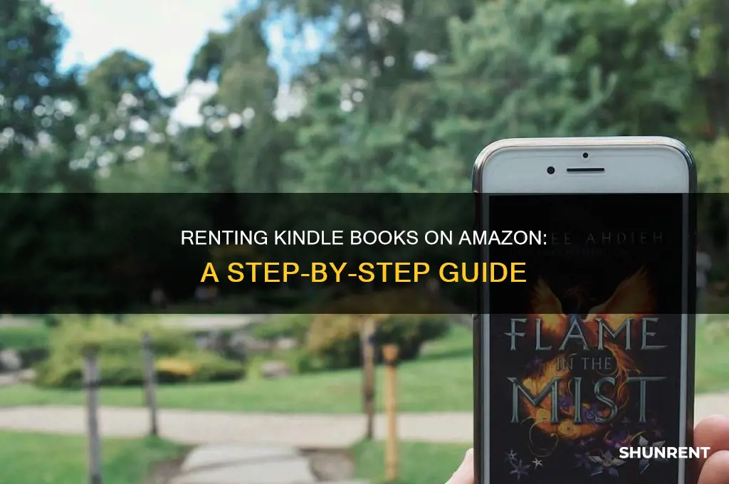 how to rent books on amaxzon kindle