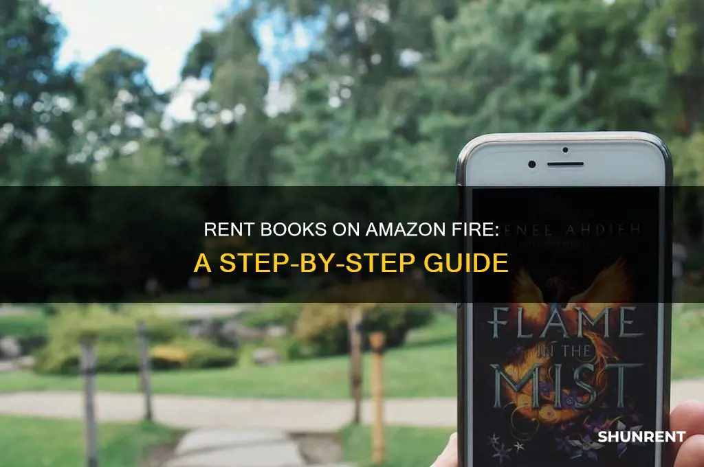 how to rent books on amazon fire