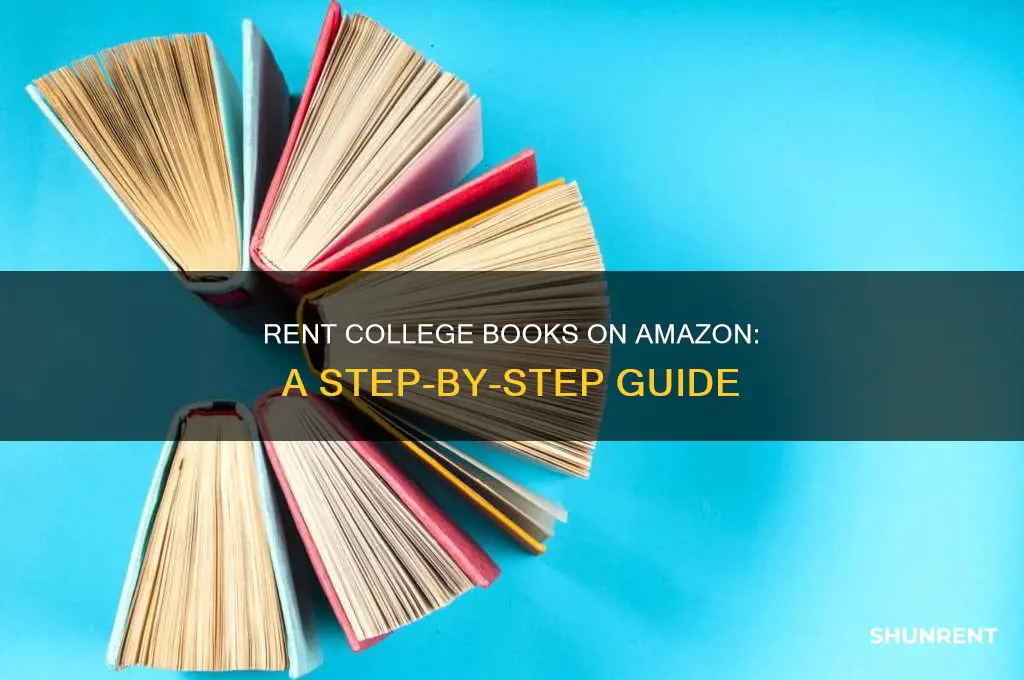 how to rent books on amazon for college