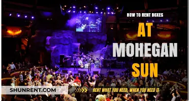Renting Boxes at Mohegan Sun: A Step-by-Step Guide