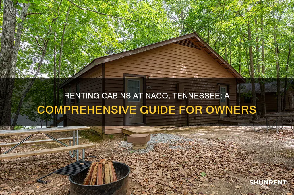 how to rent cabins out at naco in tennessee